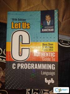 Let us C programming by yashavant kanetkar
