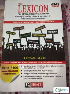 Lexicon for ethics, integrity and aptitude, Civil Services