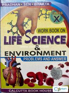 Life Science/Biology Workbook for Class 10