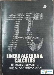 Linear Algebra and Calculus