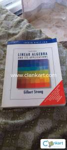 Linear algebra and it's applications excellent condition