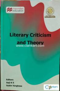 Literary Criticism and Theory