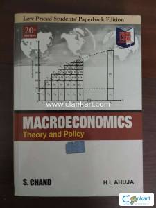 MACROECONOMICS Theory and Policy by AL AHUJA