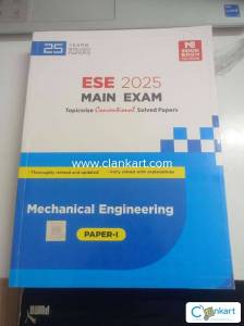 MADEEASY ESE MAINS PYQs VOLUME 1 (MECHANICAL ENGINEERING)