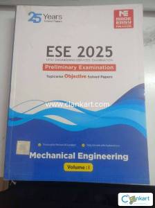 MADEEASY ESE PRELIMS PYQs VOLUME 1 (MECHANICAL ENGINEERING)