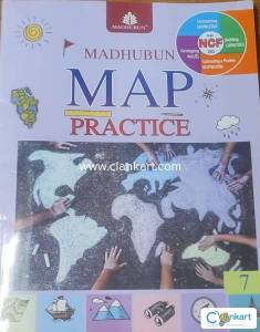MADHUBAN Map Practice book for class 7th