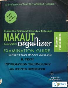 MAKAUT 5th semester organizer for B.Tech IT, CSE & CSE(AIML)