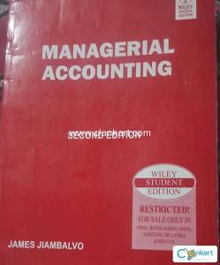 MANAGERIAL ACCOUNTING