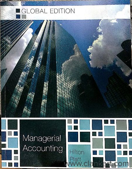 MANAGERIAL ACCOUNTING - International Edition - Coloured Images