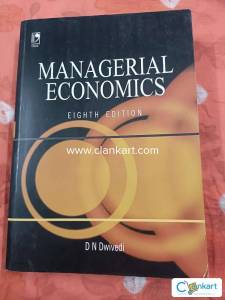 MANAGERIAL ECONOMICS