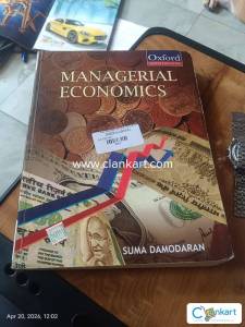 MANAGERIAL ECONOMICS