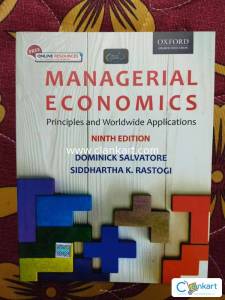 MANAGERIAL ECONOMICS, 9E