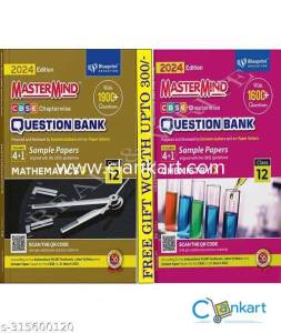 MASTERMIND CBSE  chapterwise question bank  chemistry and maths