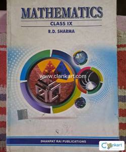 MATHEMATICS BY R.D. SHARMA CLASS IX