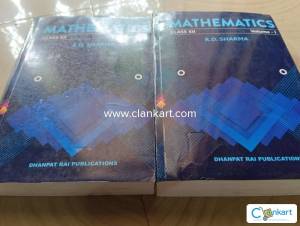 MATHEMATICS CLASS XII VOLUME 1&2