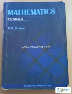 MATHEMATICS FOR CLASS 10Th By R.D Sharma.