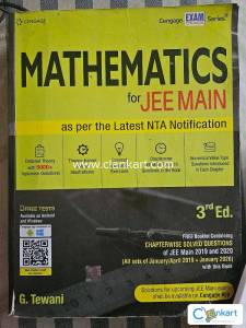 MATHEMATICS FOR JEE MAIN