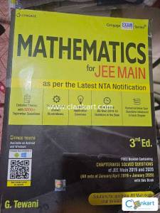 MATHEMATICS FOR JEE MAIN