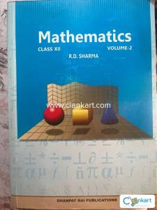 MATHEMATICS RD SHARMA VOL2 class 12