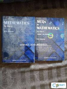 MATHEMATICS RD Sharma for Class 10 and free MCQ's Book