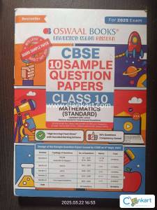 MATHEMATICS STANDARD SAMPLE PAPER (OSWAAL)