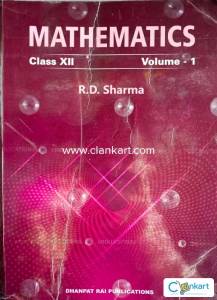 MATHMATICS CLASS 12 R.D Sharma VOL.1