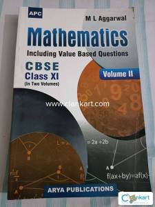 MATHS CLASS 11TH M L AGGARWAL (VOL-2)