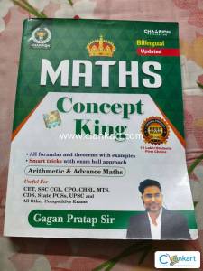 MATHS CONCEPT KING by Gagan Pratap Sir Bilingual