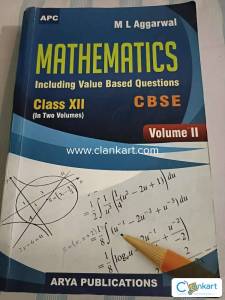 MATHS M K AGGARWAL CLASS 12 (VOL-2)