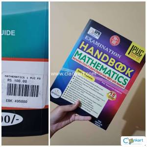 MATHS handbook CLASS 11 for board exams with pyq (karnataka board)