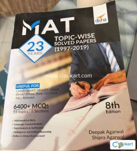 MAT  TOPIC-WISE SOLVED PAPER (1997-2019)