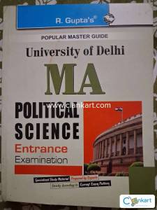 M.A political science entrance master guide Delhi University
