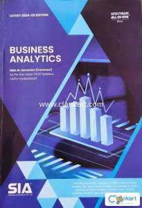 MBA BUSINESS ANALYTICS for 3rd Semester (JNTU- HYDERABAD)