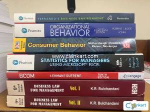 MBA Books Set of 3 Semesters at 499 per book