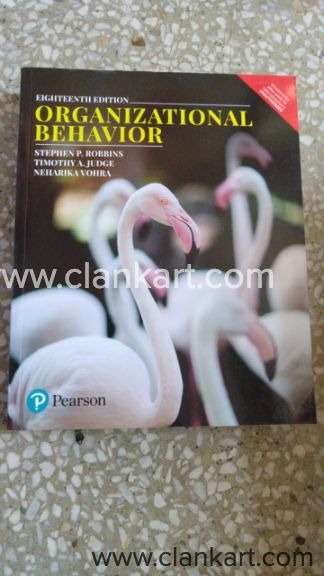 MBA Course Book - Organizational Behaviour - 18th edition
