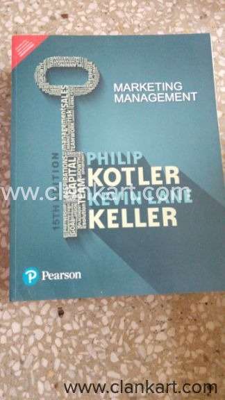 MBA Course Books for sale - Marketing Management by Kotler 15th editio