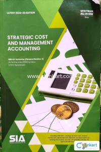MBA STRATEGIC COST AND MANAGEMENT ACCOUNTING For 3rd Sem JNTU HYD