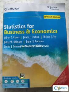 MBA Statistics for business & Economics Latest edition Half Price