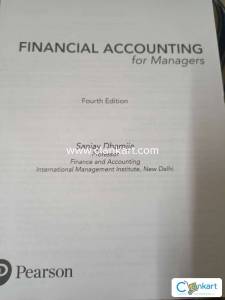 Financial accounting for Managers