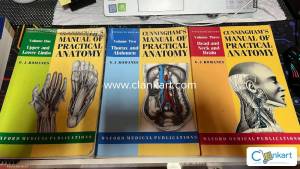 MBBS/MEDICAL CUNNINHAMs MANUAL OF PRACTICAL ANATOMY 15th EDITION