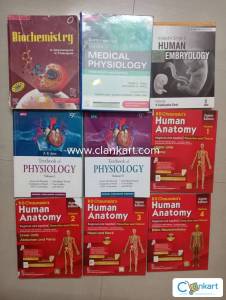 MBBS 1st - 3rd year complete book set