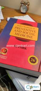 MBBS BOOK COMMUNITY MEDICINE, PARK 26 EDITION,
