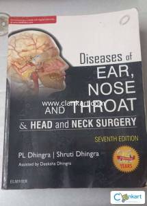 MBBS 7th edition E.N.T by P.L DHINGRA