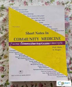MBBS Shetty's Community Medicine Short Notes 3rd edition