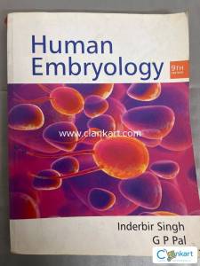 MBBS books Human Embryology I B Singh