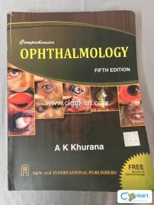 MBBS books- ophthalmology A K Khurana