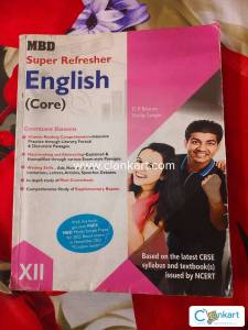 MBD Super Refresher English Core Class 12 CBSE Latest Edition