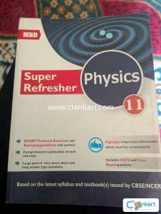 MBD Super Refresher Physics Class 11