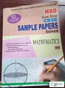 MBD Sure Shot CBSE Sample Papers Solved Mathematics Class 12