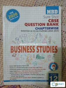 MBD cbse previous question paper solves book of business or class 12